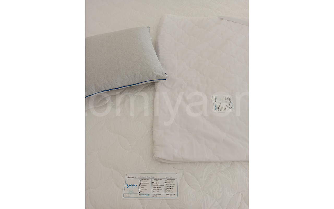 отзыв о Матрас Lonax Ассорти Memory Latex Medium S1000 фото 2